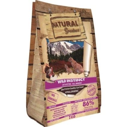 GRAIN FREE WILD INSTICT CAT & KITTEN ALL BREED 2kg