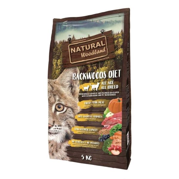 GRAIN FREE Backwoods Diet for Cat & Kitten 5 kg