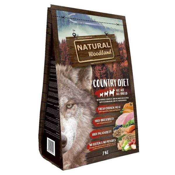 Low Grain COUNTRY DIET ALL AGE ALL BREED 2kg 1013 фото