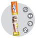 MEATY STICK FOR CATS TURKEY & RABBIT 5gr