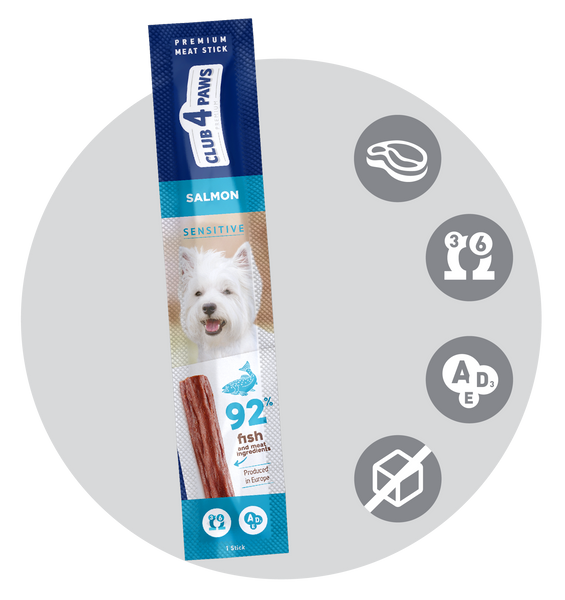 MEATY STICK FOR DOGS SALMON 12gr