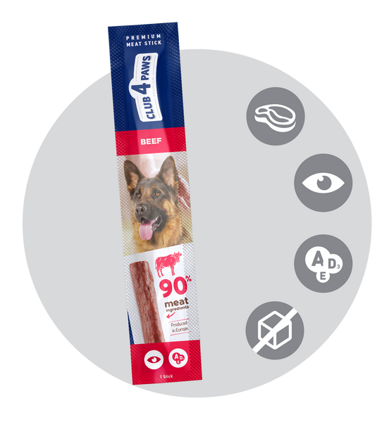 MEATY STICK FOR DOGS BEEF 12gr