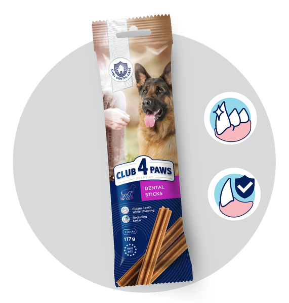 DENTAL STICKS FOR DOGS 3pcs 117gr 1081 фото